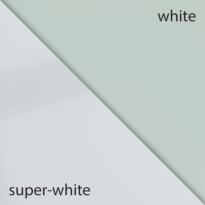 SIGEL GL131 Premium Glas-Magnettafel 78 x 48 cm super-weiss hochglänzend, TÜV geprüft, einfache Mont