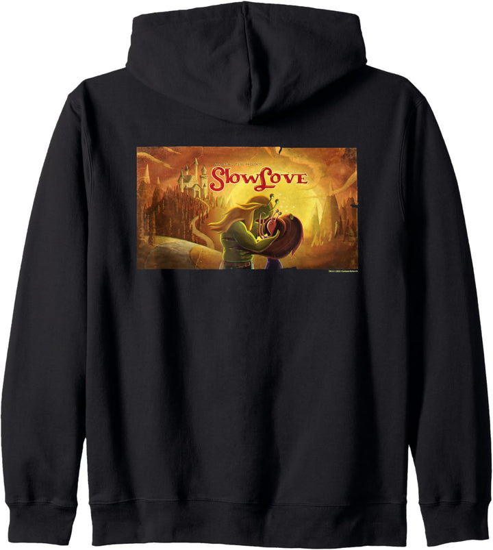 Adventure Time Slow Love Card Kapuzenjacke