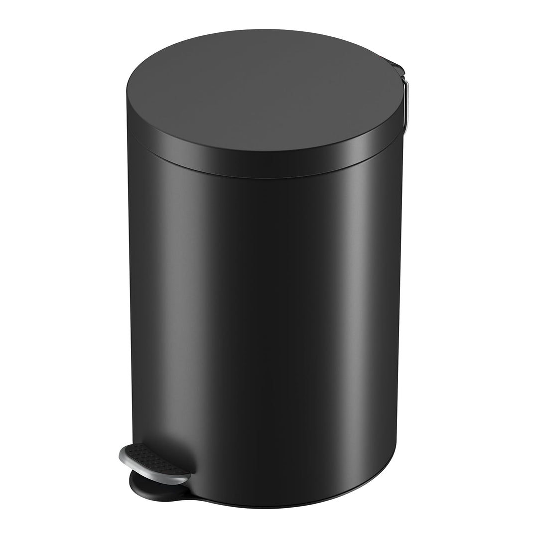 Hailo Selekta by runder Tretmülleimer mit Soft Close Deckel - 20L Fassungsvermögen - herausnehmbarer