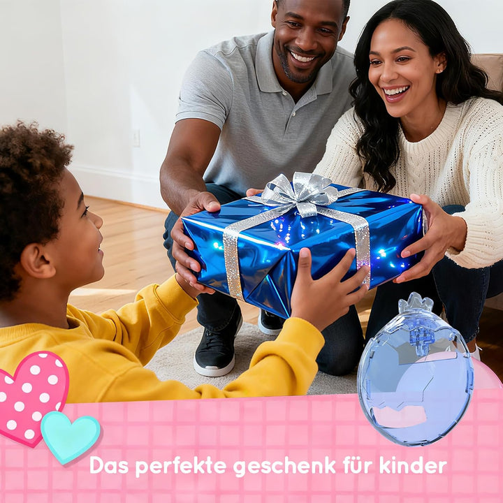 Generisch PC-Schutzset für Tamagotci Paradise – Schutzcase, Kronenschale, Lanyard & Hebeltool, Stoss