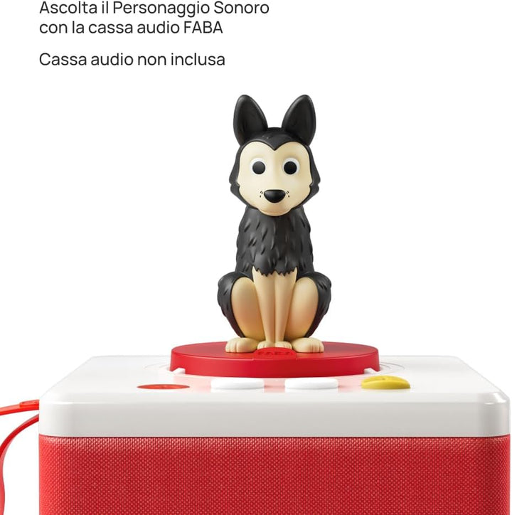 FABA Klangfigur – Fröhlich wachsen – Geschichten und Klangmärchen 4-6 Jahre, italienische Version, S