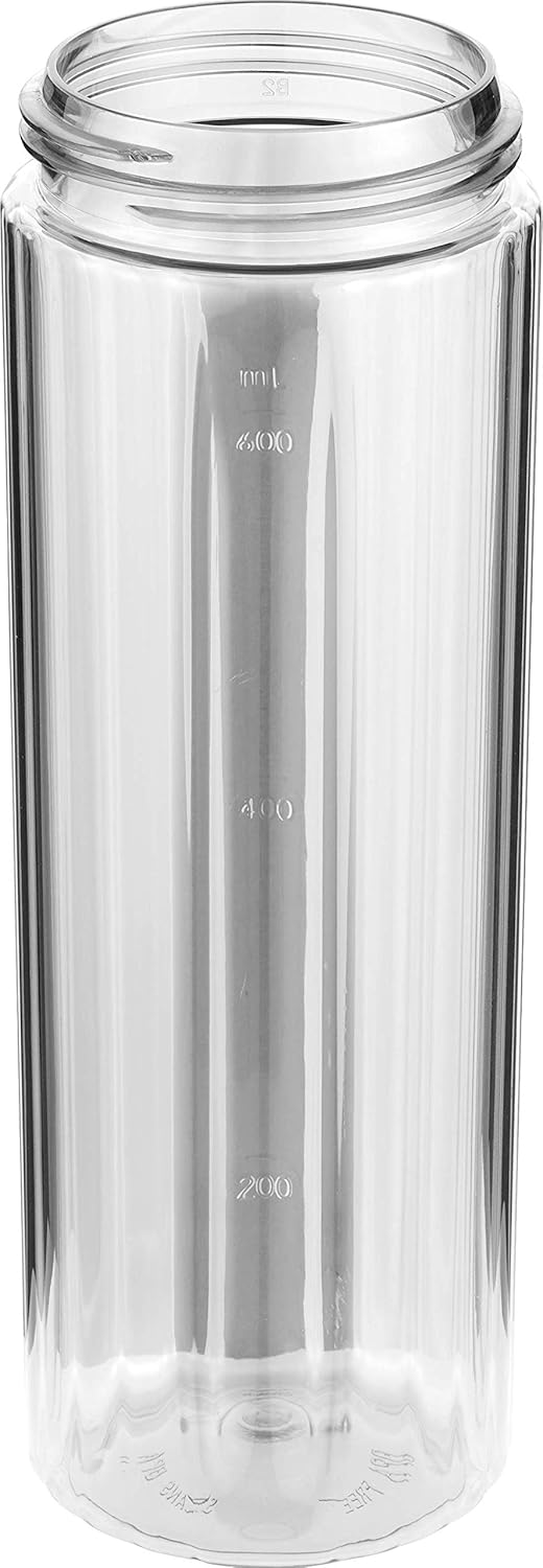 ZWILLING 2 in 1 Trinkflasche und Mixbehälter Inkl. Verschluss Füllmenge: 600 ml Transparent/Schwarz