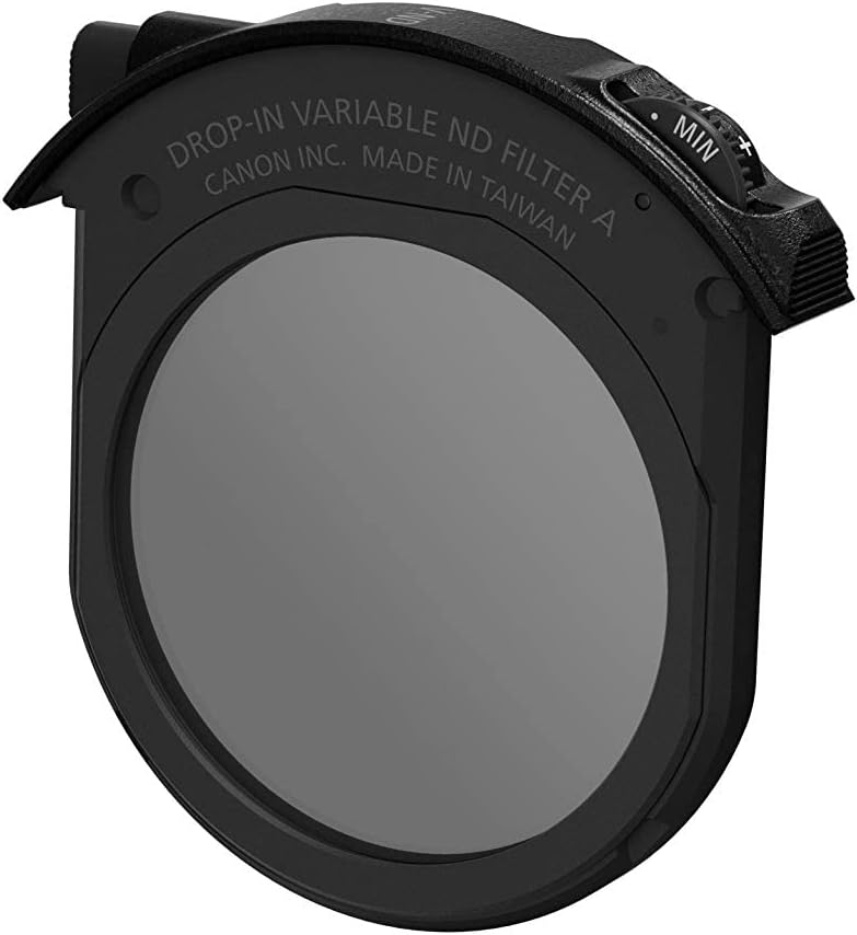 Canon Bajonettadapter EF-EOS R mit Einsteckfilter (V-ND: variabler Neutraldichtefilter A), 3443C005,
