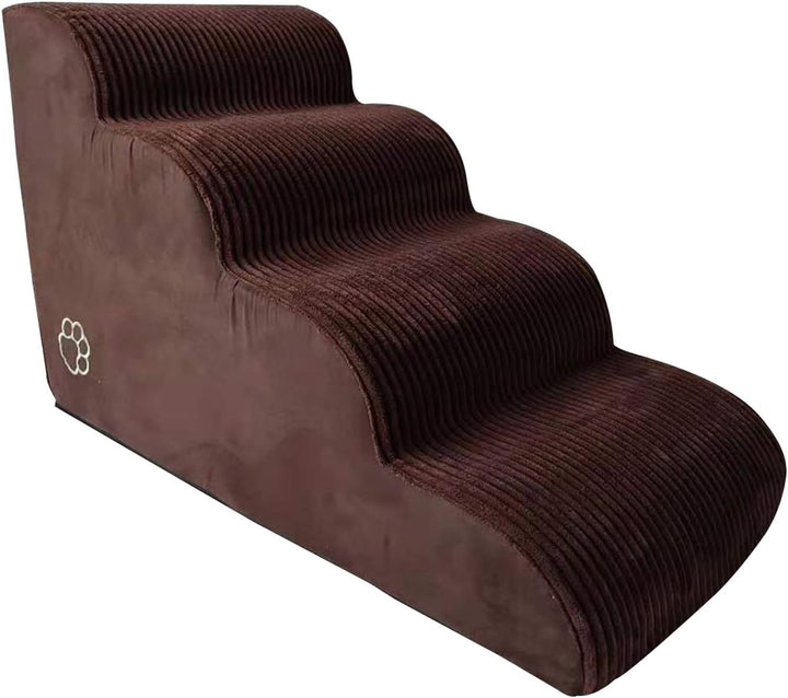 Schritte | 4 Tiers Cats High Density Foam Steps für | Sofa - Flexible Katzenrampe für den Innenberei