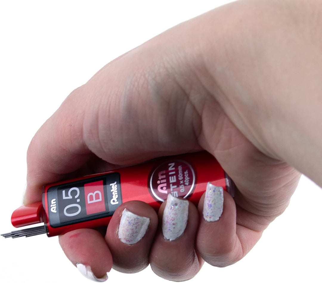 Pentel C275-BO Ain Stein Feinmine, Strichstärke 0.5 mm, Härtegrad B, 40 Minen je Dose, B