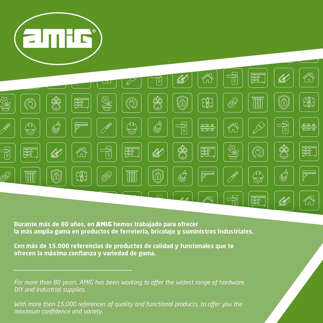 Amig - Schlauchwagen | für 1/2" Schläuche | max. 60m gerollt | mit Kurbel zum einfachen Aufrollen |