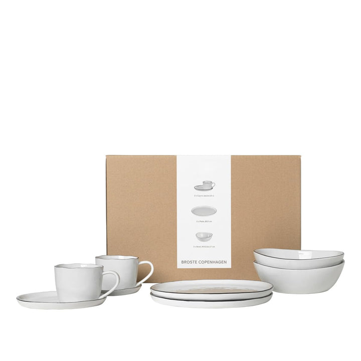 broste Copenhagen Salt Frühstücksset für Zwei