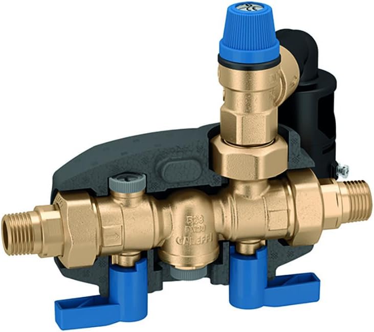 Caleffi 528881 SiCalCenter Sicherheitscenter für geschlossene WW-Bereiter 3/4" 10 bar-AD 18 l-max. 6