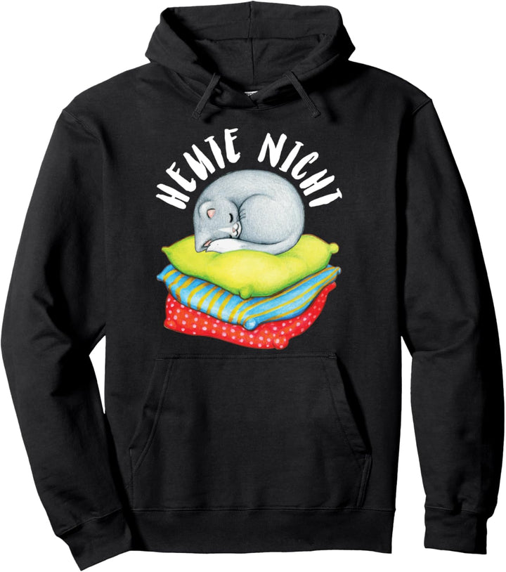 Heute Nicht Schlafende Katze Pullover Hoodie