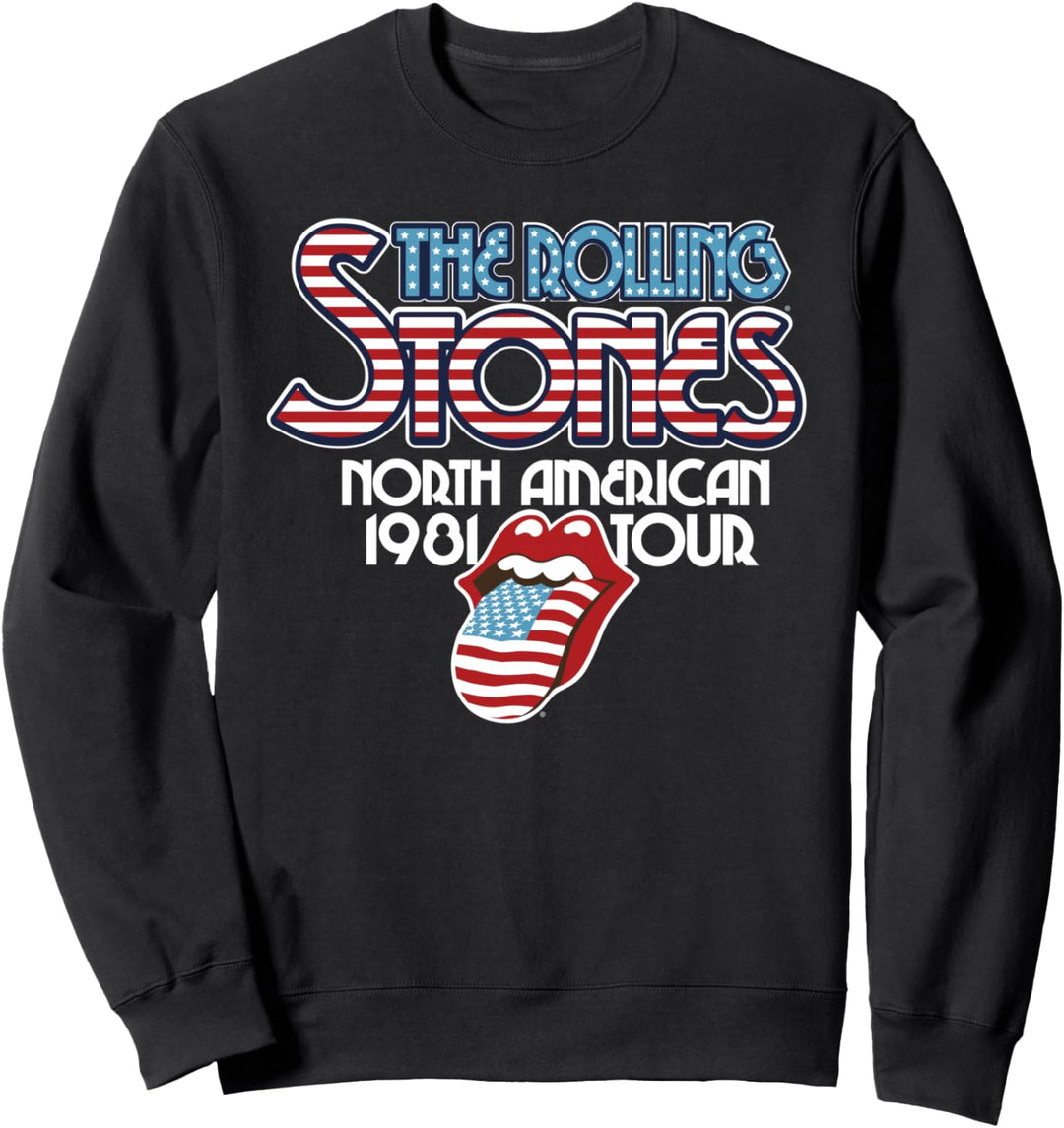 Die Rolling Stones American Tour 81 Sweatshirt
