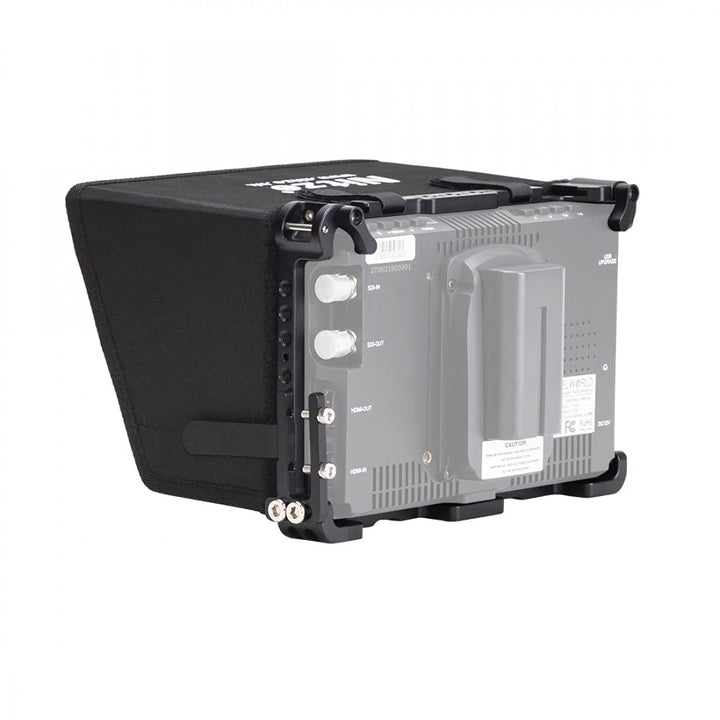 Nitze 17,8 cm (7 Zoll) Feldmonitorkäfig mit Sonnenblende und Kabelklemme, kompatibel mit Feelworld F