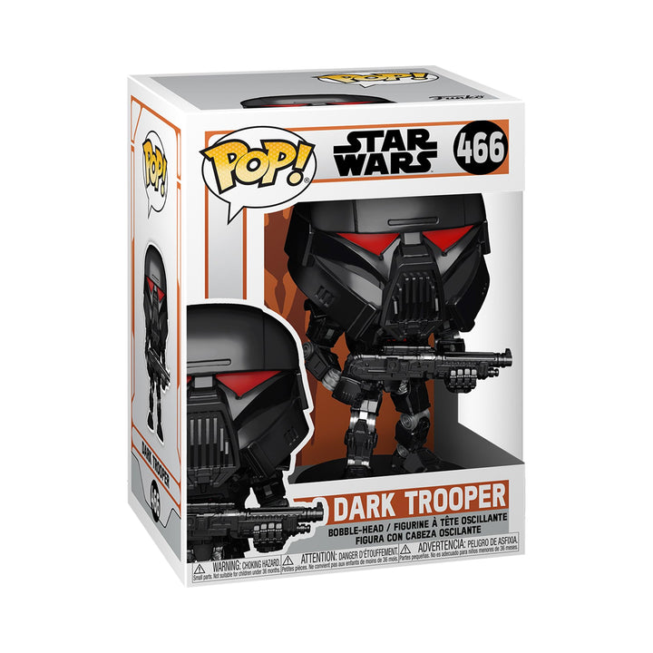 Funko Pop! Star Wars: The Child Mandalorian - Dark Trooper - (Battle) - The Mandalorian - Vinyl-Samm