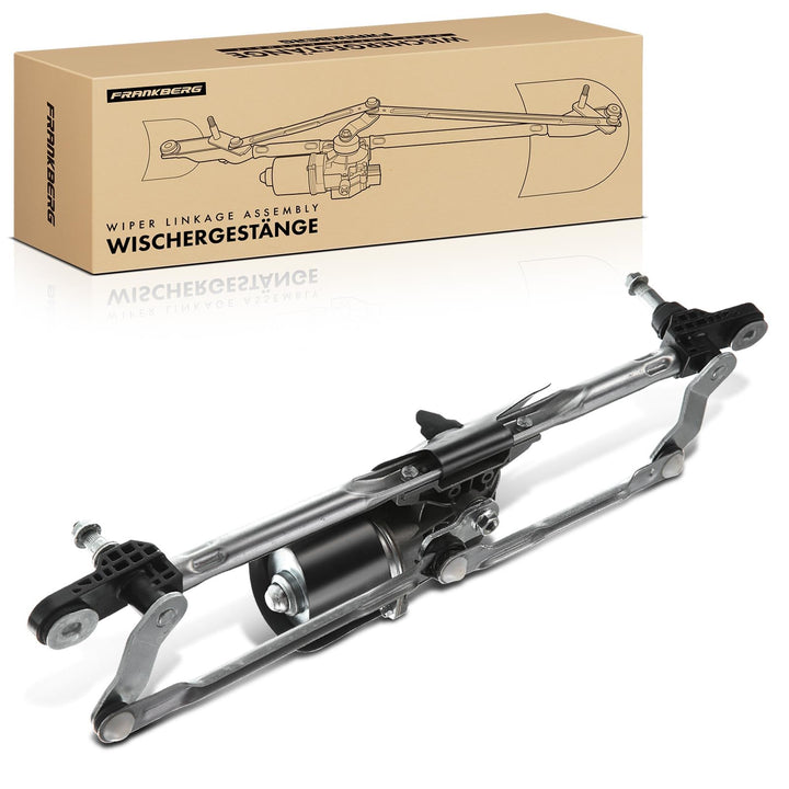 Frankberg Wischergestänge mit Wischermotor Vorne für Panda 169 1.1L 1.2L 1.3L 1.4L 2003-2012 4680452