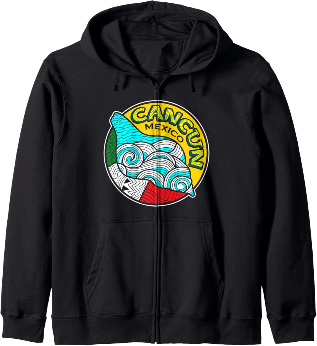 Cancun Mexico Souvenir Geschenk Frühlingsferien Sommerurlaub Kapuzenjacke