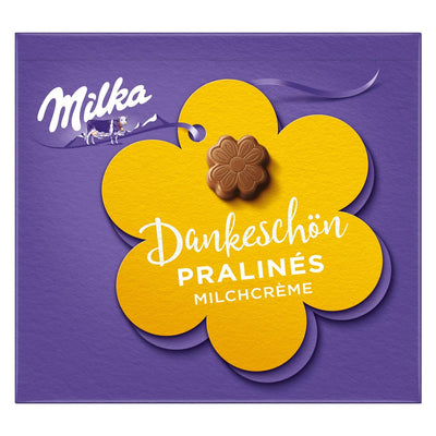 Milka Kleines Dankeschön 5 x 110g, Pralinen aus Milchcrème umhüllt von Alpenmilch Schokolade Schokol