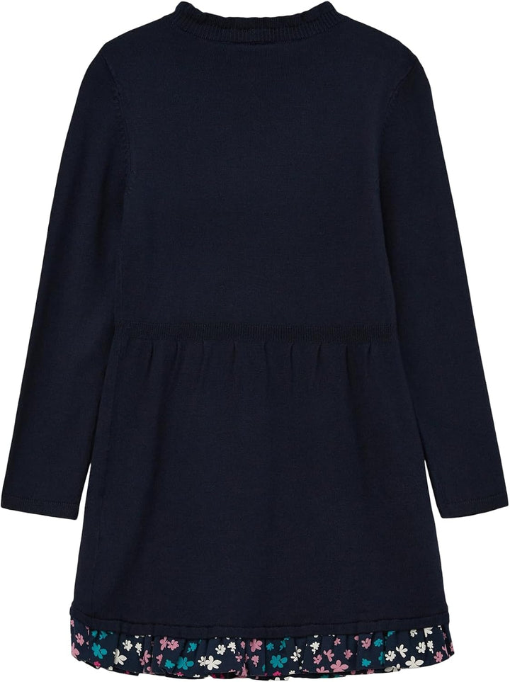 s.Oliver Mädchen Kleid kurz 104 Blau, 104 Blau