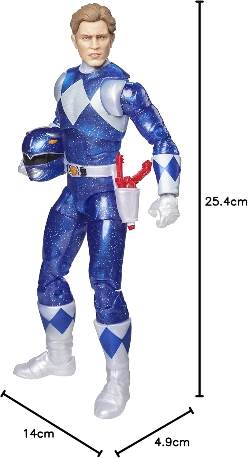 Power Rangers Lightning Collection – Blue Ranger, Blau, 6-inch, Blau