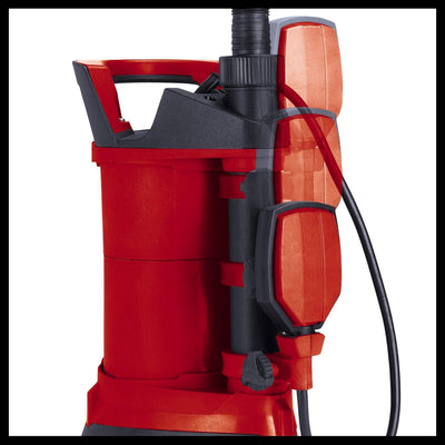 Einhell GE-DP 6935 ECO Schmutzwasserpumpe (690 W, Ø35 mm Fremdkörper, 17.500 L/h Förderl., ECO-Power