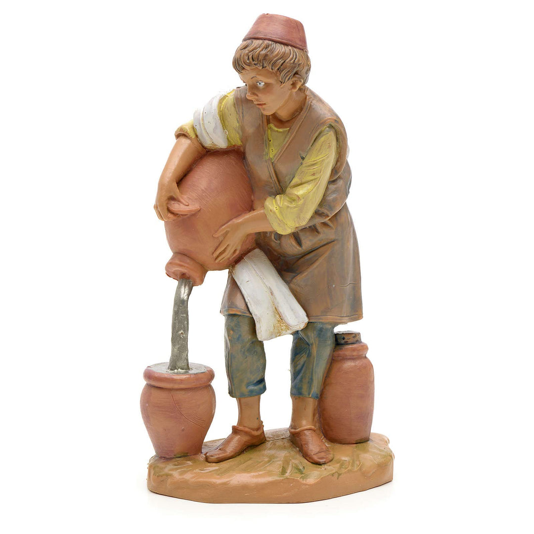 Holyart Krippen von Fontanini: Amphoren Hirte 12 cm Fontanini