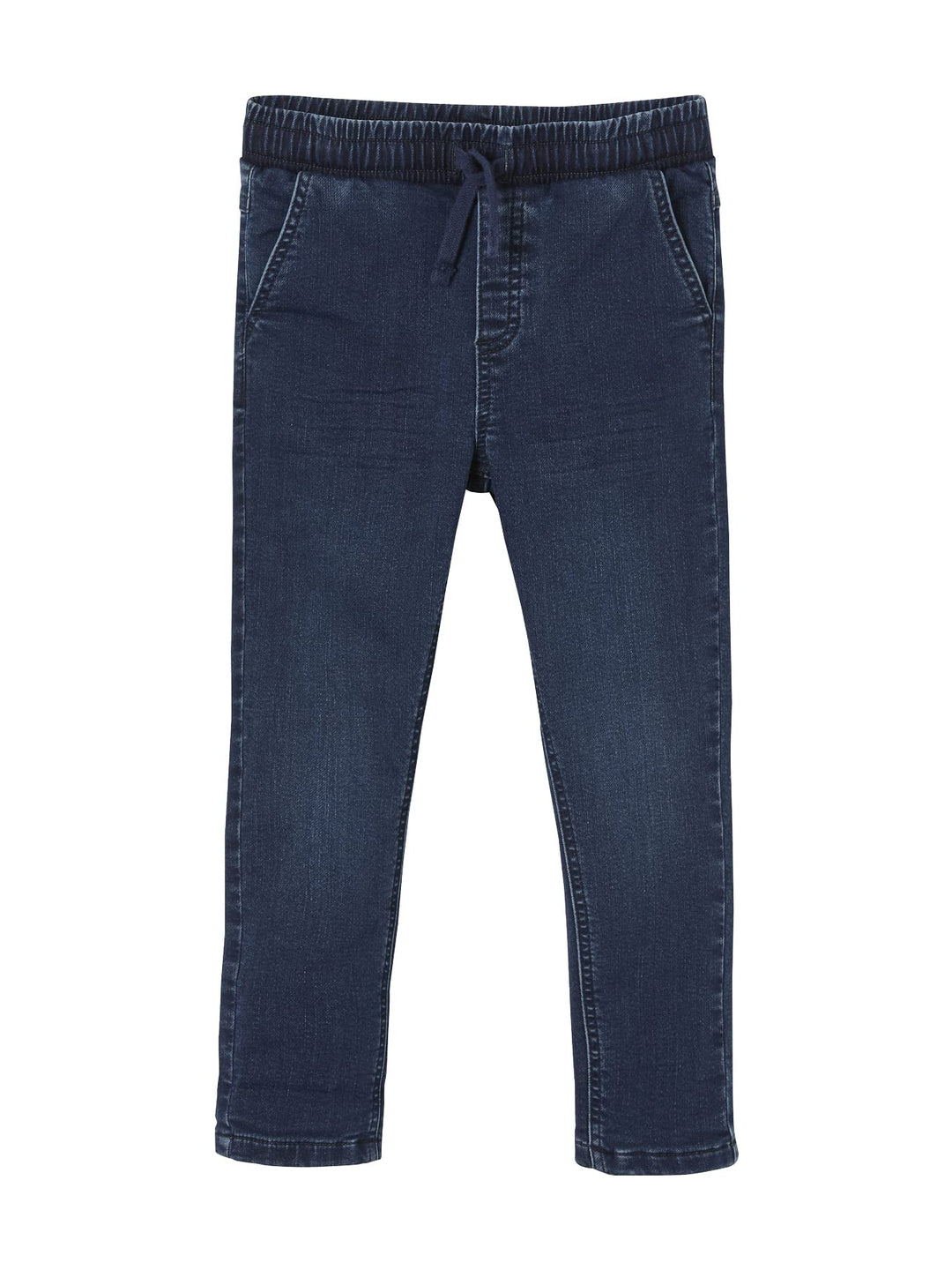 Vertbaudet Gefütterte Jungen Jeans, Straight-Fit, Bundweite verstellbar Bleu 86, Bleu 86