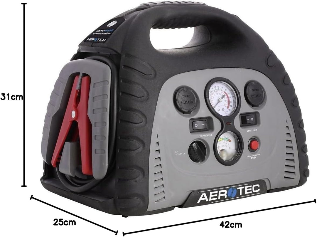 Aerotec 2009778 Powerstation AEROmobile mobil 400 A, 300 W, 230 V