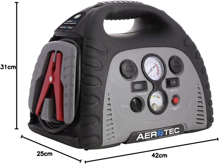 Aerotec 2009778 Powerstation AEROmobile mobil 400 A, 300 W, 230 V