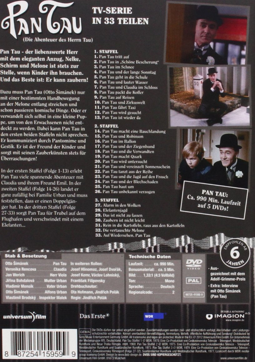 Pan Tau [5 DVDs], DVD