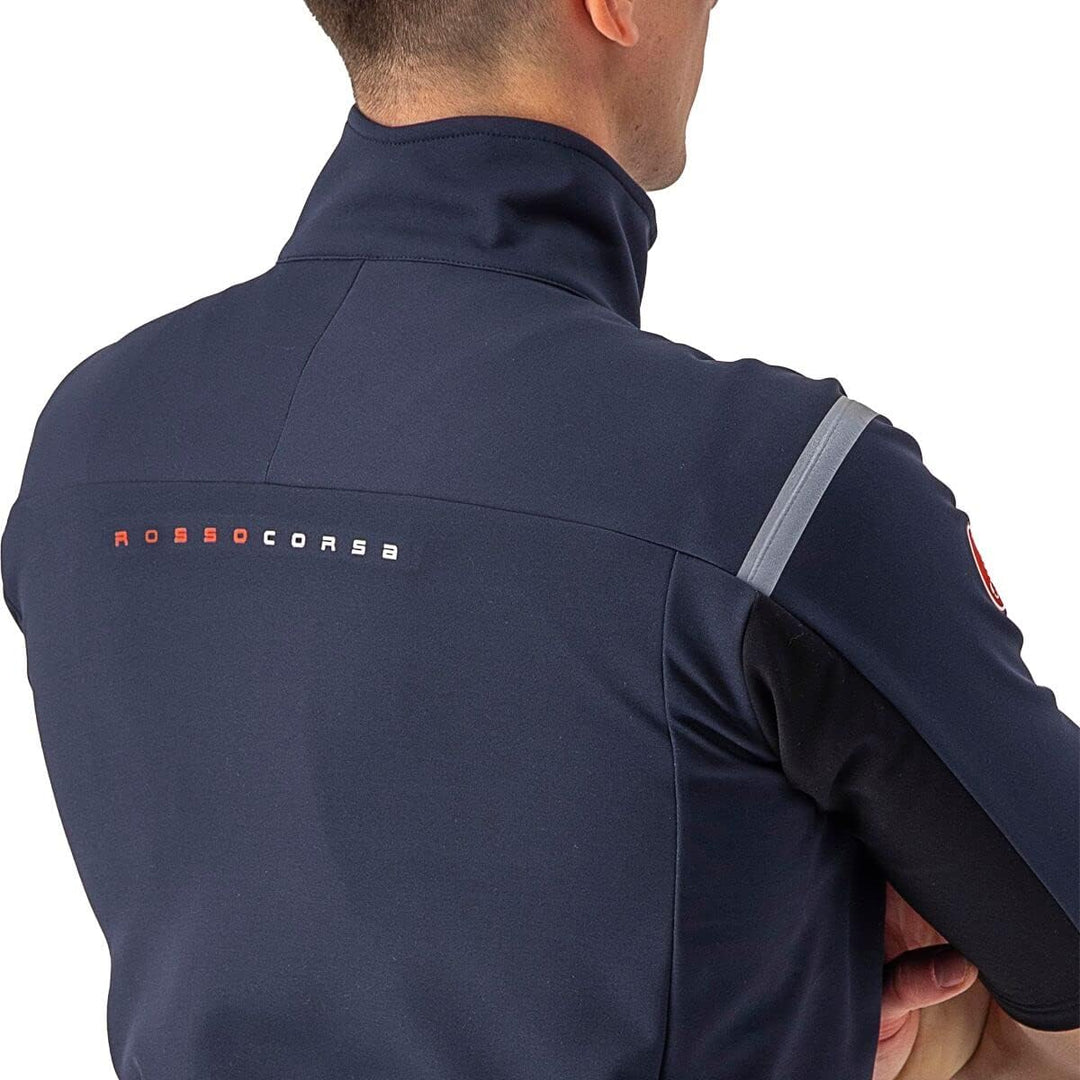 Castelli Herren Gabba Ros 2 Jacket (1er Pack), L LIGHT BLACK/BLACK REFLEX