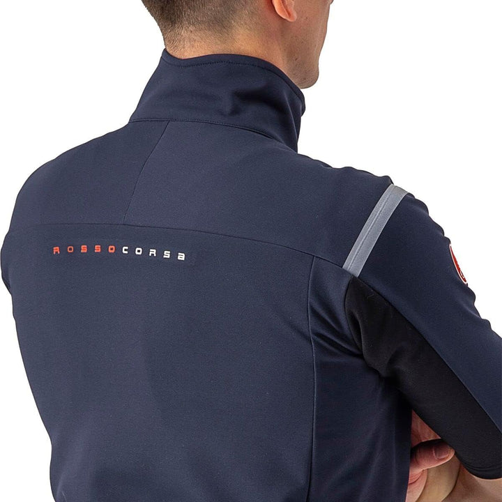 Castelli Herren Gabba Ros 2 Jacket (1er Pack), L LIGHT BLACK/BLACK REFLEX
