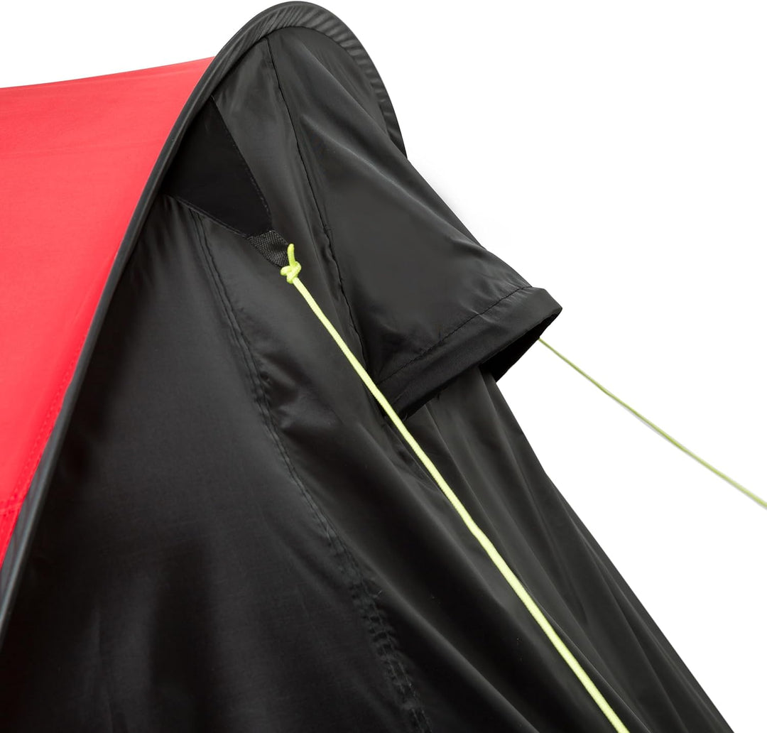 Trespass Swift Pop-Up-Zelt für 2 Personen F/S Red/Black, F/S Red/Black