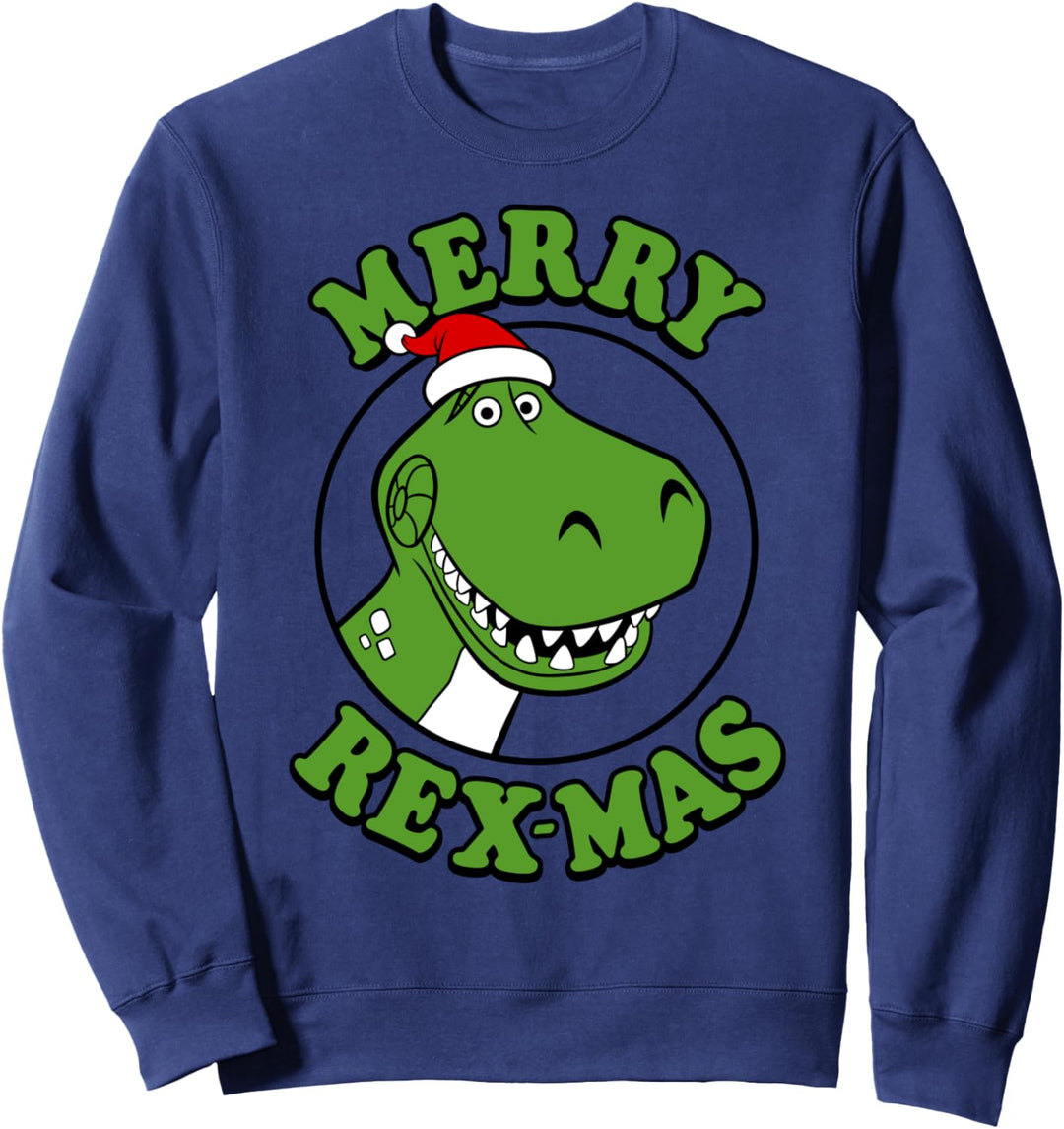 Disney Pixar Toy Story Merry Rex-Mas Weihnachten Sweatshirt
