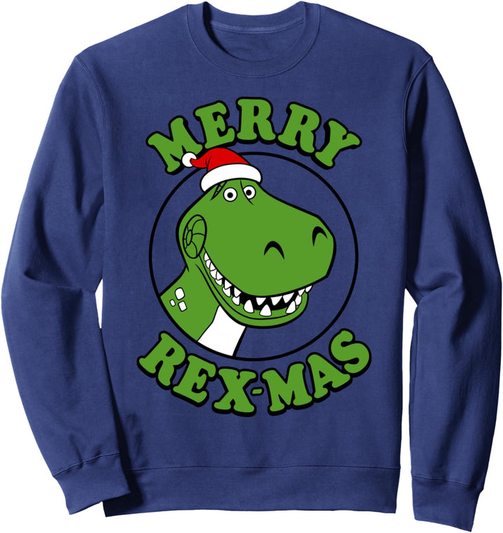 Disney Pixar Toy Story Merry Rex-Mas Weihnachten Sweatshirt