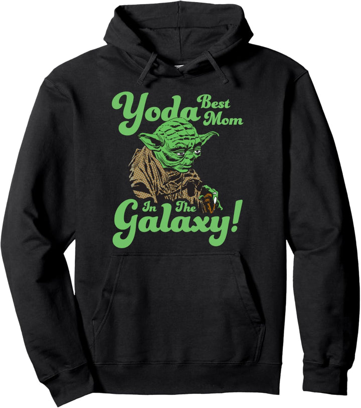 Star Wars Muttertag Yoda Best Mom In The Galaxy Pullover Hoodie