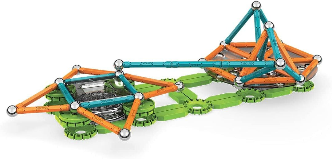 Geomag - Mechanics Motion Magnetic Gears - Lern- und Kreativspiel für Kinder - Magnetische Bausteine