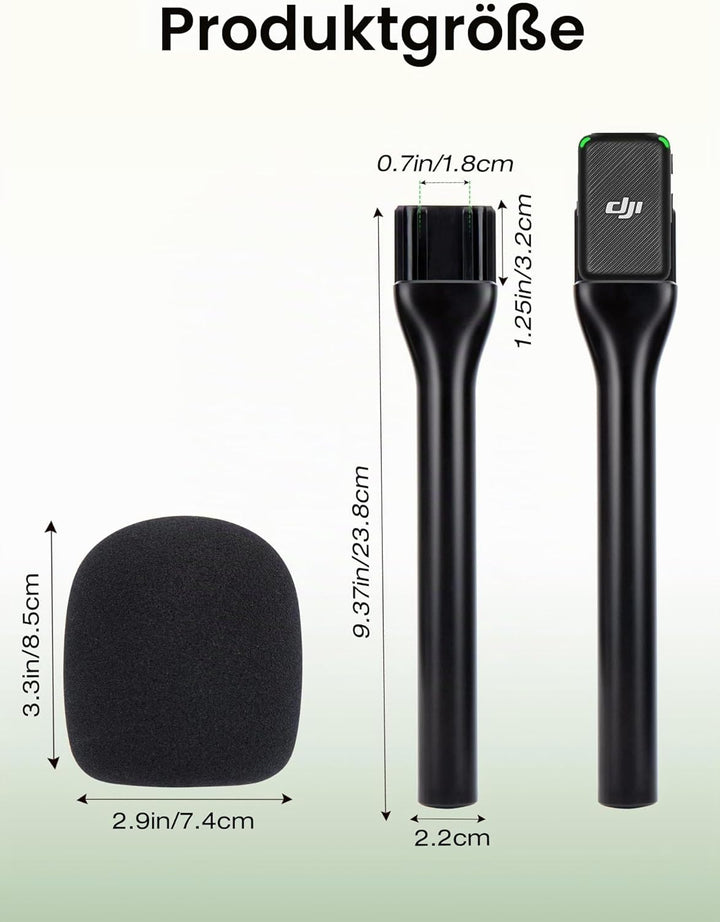 Tragbarer kabelloser Mikrofonständer für DJI-Mikrofon, Halterung für DJI Mic 2, tragbarer Mikrofonad