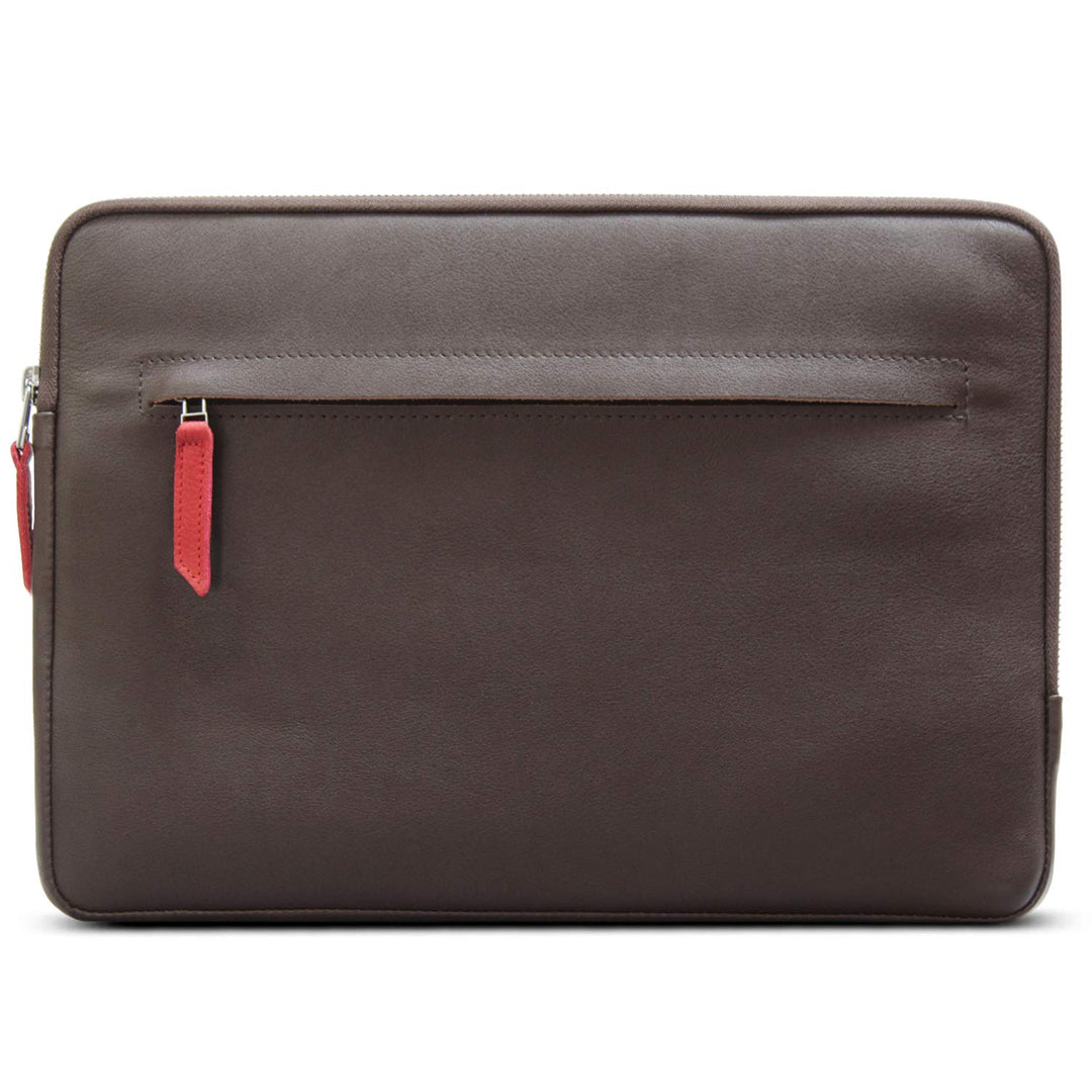 Pack & Smooch Für MacBook Pro 13 / MacBook Air 13 (M1 / M2) Hülle Pflanzlich Gegerbtes Leder Handmad