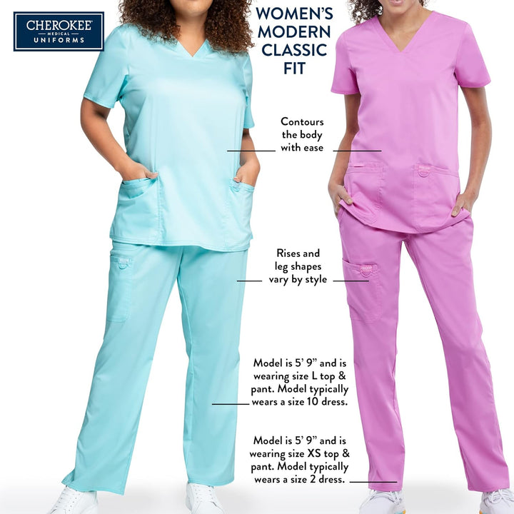 Cherokee Damen Klassisch Classic (1er Pack) XS Blaugrün, Blau, XS Blaugrün, Blau