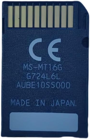 SHEAWA High Speed Memory Stick MS Pro Duo Speicherkarte für Sony PSP und Cybershot Kamera (16 GB), 1