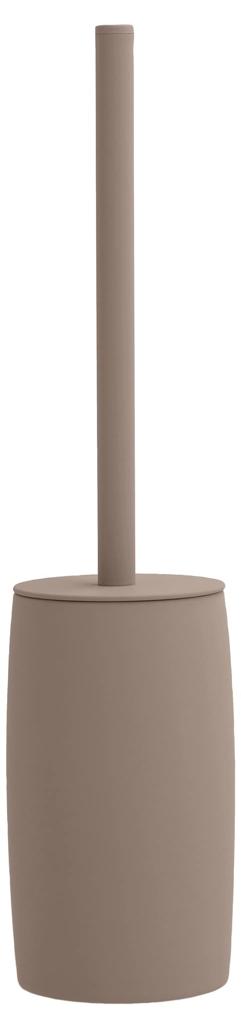 Södahl Mono Toilettenbürste, WC-Bürste aus Steinzeug, Durchmesser 9 cm, Höhe 40 cm, Taupe 40 cm - di