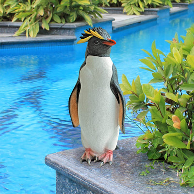 Design Toscano Pinguin Statue, Rock Hopper