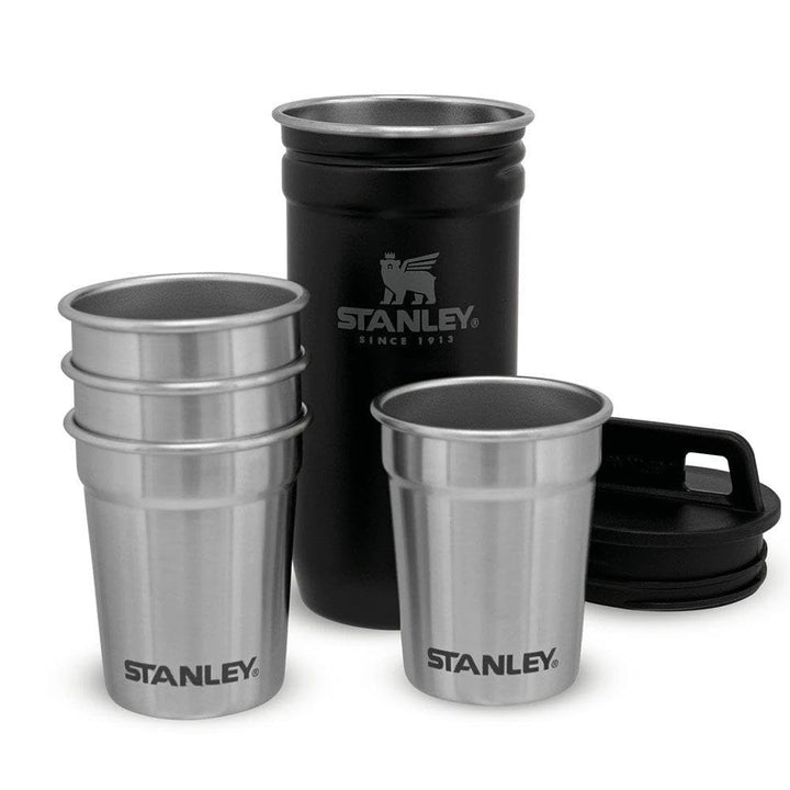STANLEY 1913 Adventure Nesting Schnapsgläser Set 59 ml - Shotgläser aus Edelstahl - BPA-Frei - Stape