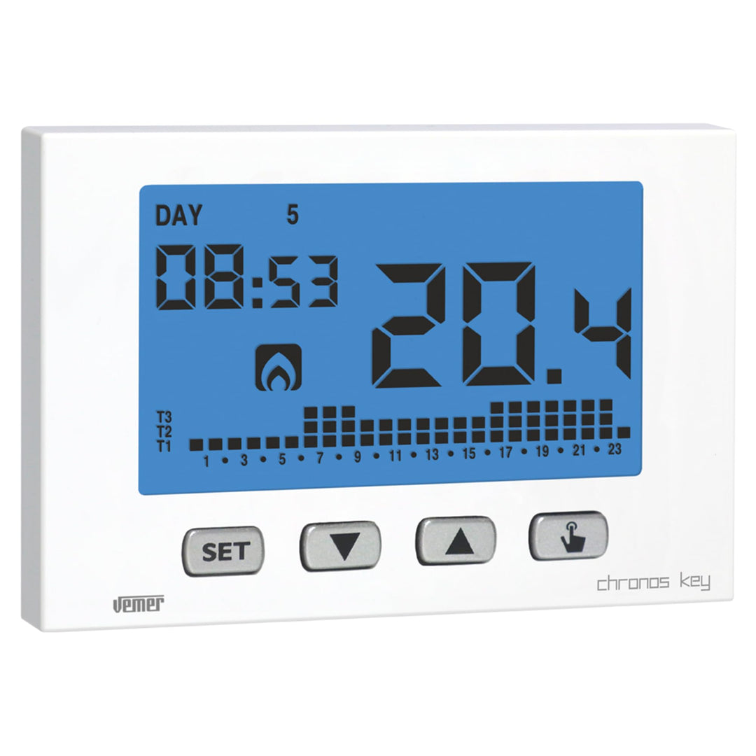 Vemer Spa ve725800 Thermostat, Weiss Bianco, Bianco