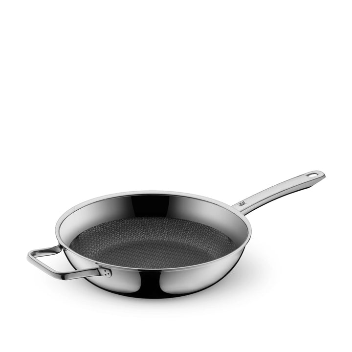 WMF Profi Resist Schmorpfanne 28cm Induktion, hoch, Mehrschichtmaterial beschichtet, hoher Rand, Wab