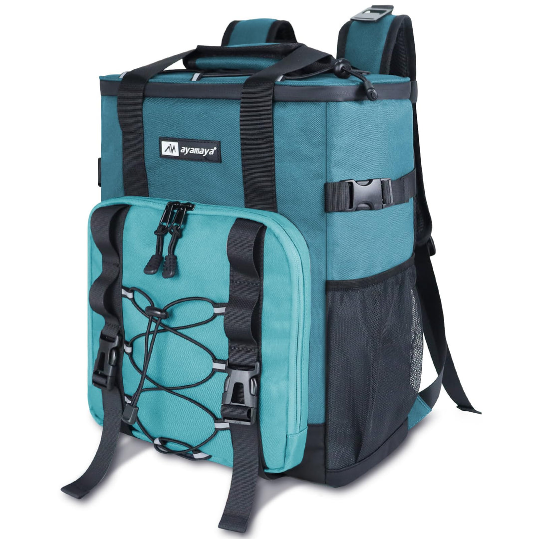 Kühlrucksack 30L/20L Kühltasche Rucksack Gross Faltbar, 40/24 Dosen Kühl Rucksack Gross Thermo Rucks