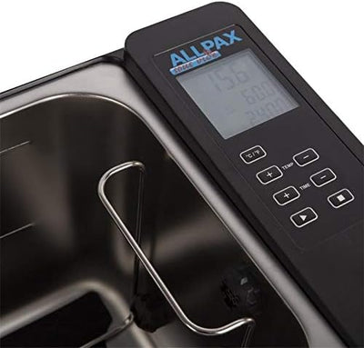 Allpax SV 12 Sous Vide Wasserbad, 2in1 Vakuum Garer und Wasserbad, sorgt für gleichmässige Temperatu