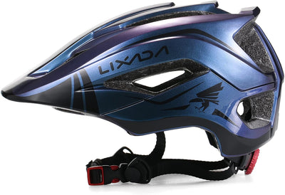 Lixada Fahrradhelm Kinder Helm Fullface Abnehmbar Unisex 52-58cm Children's Helmet 2-In-1 Integrated