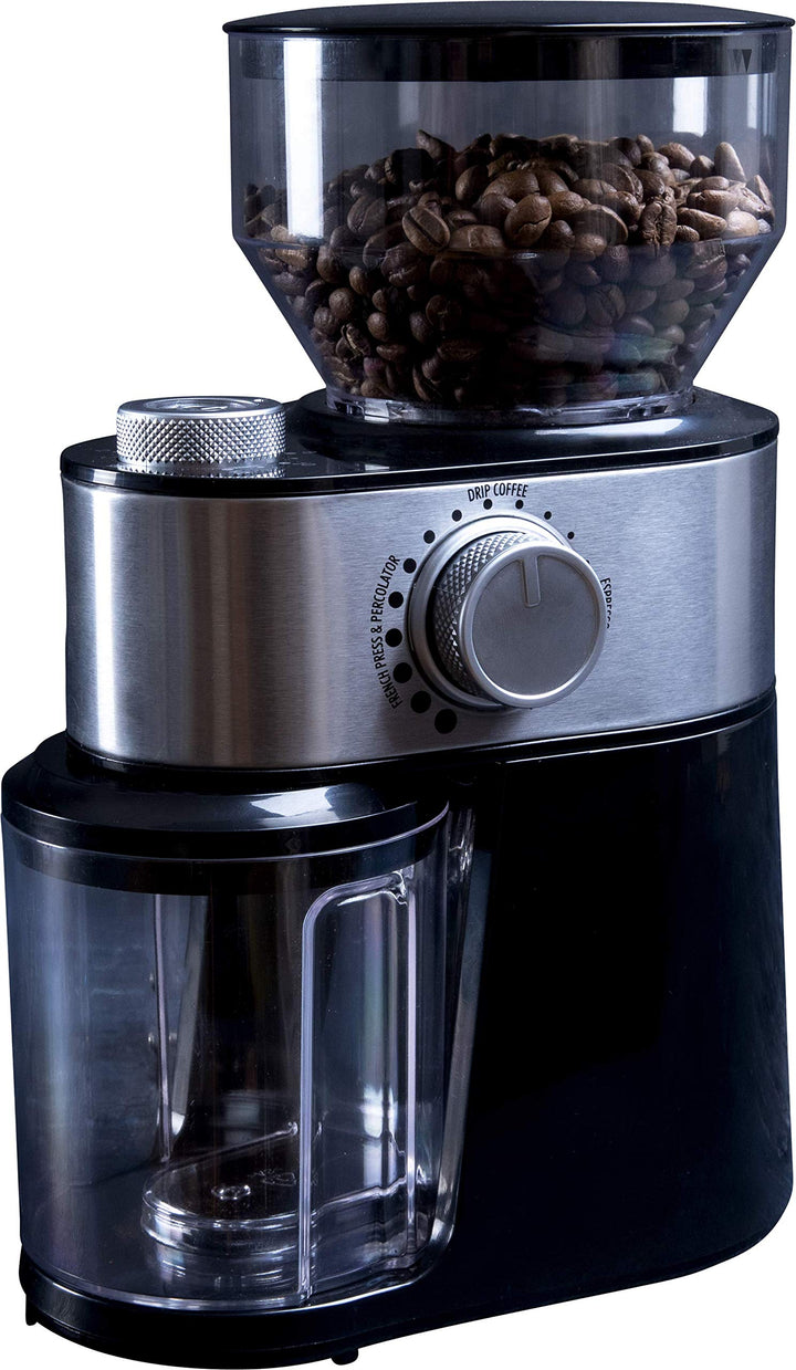 Gastronoma 18120001 Kaffeemühle Kaffee Espresso elektrische Mühle, 12 Mahlgradeinstellungen von Fein