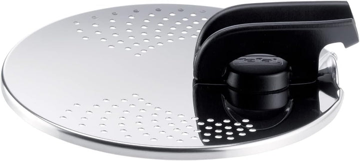 Tefal Ingenio Abtropfdeckel aus Edelstahl, einfache Aufbewahrung, Multidurchmesser, kompatibel mit I
