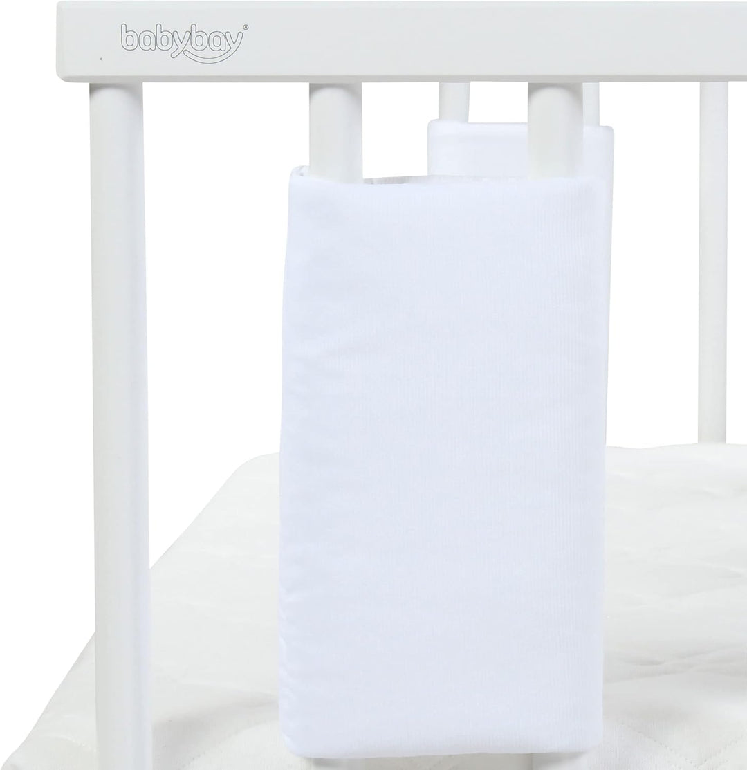 babybay Nestchen Ultrafresh Piqué passend für Modell Maxi, Boxspring, Comfort, Mini und Midi, weiss
