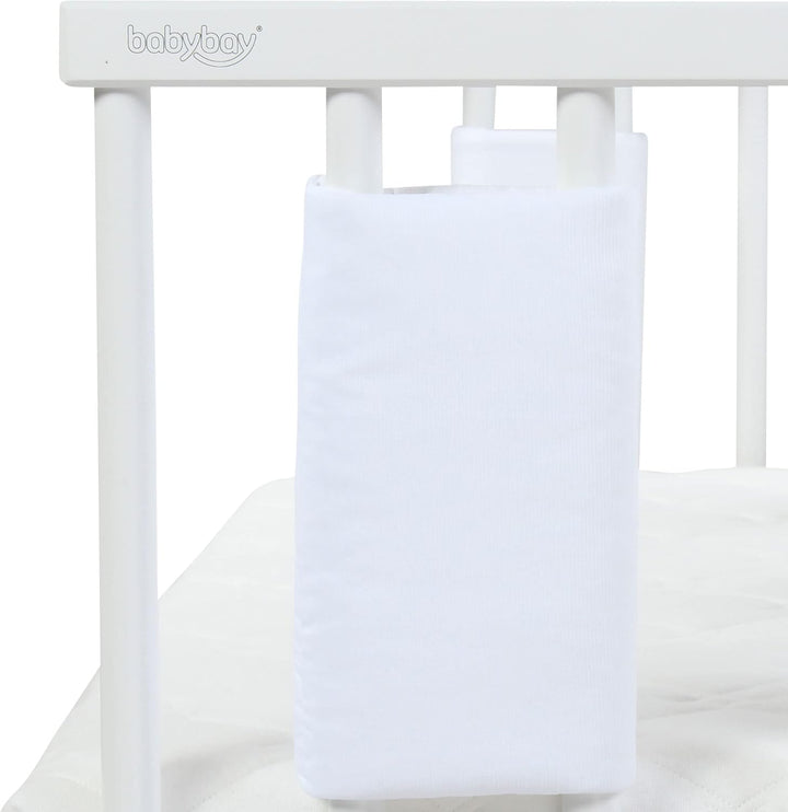 babybay Nestchen Ultrafresh Piqué passend für Modell Maxi, Boxspring, Comfort, Mini und Midi, weiss